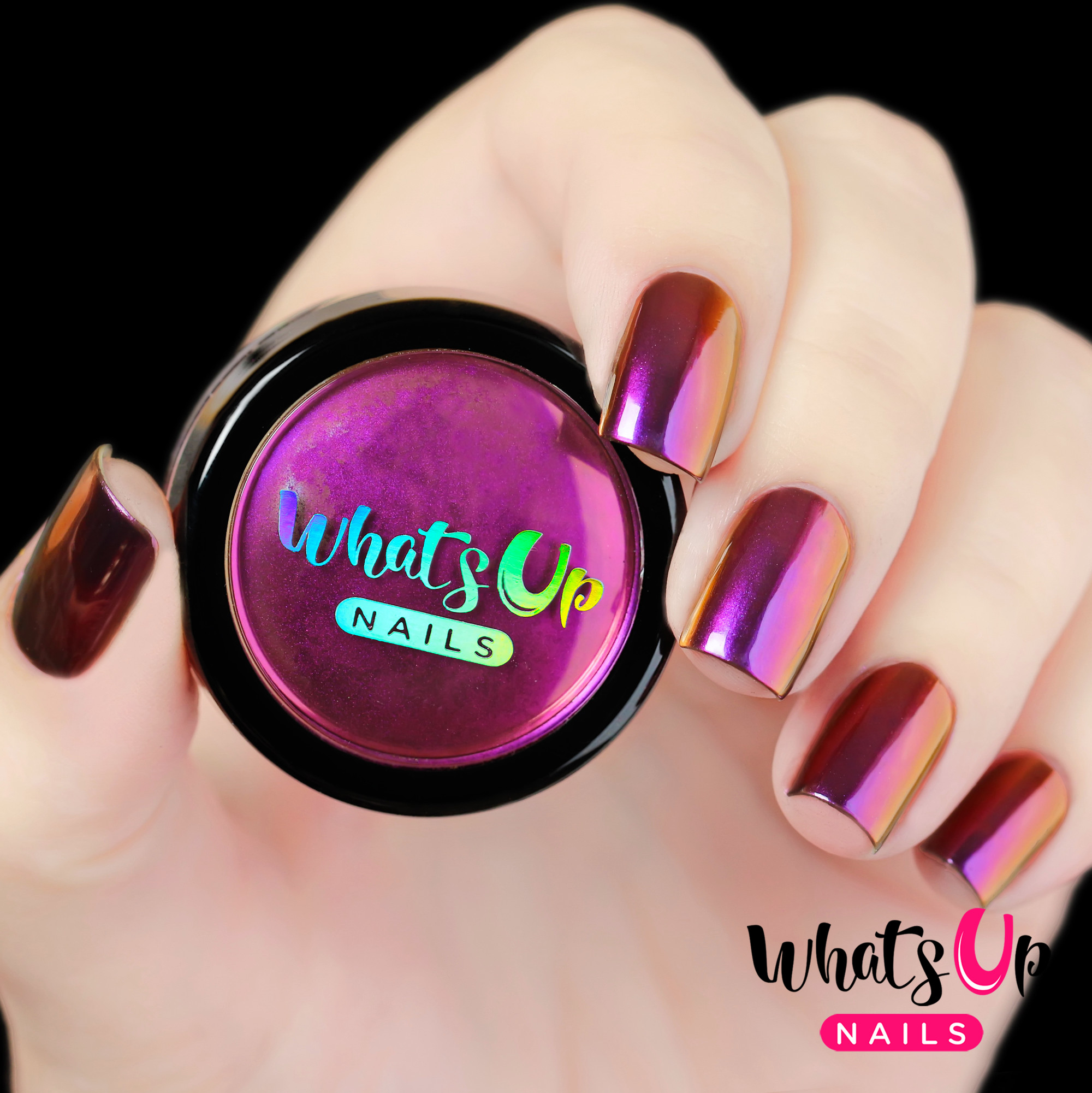 Whats Up Nails - Fantasy Powder Magic Color Shifting Pigment with Multi Chrome Mirror Effect