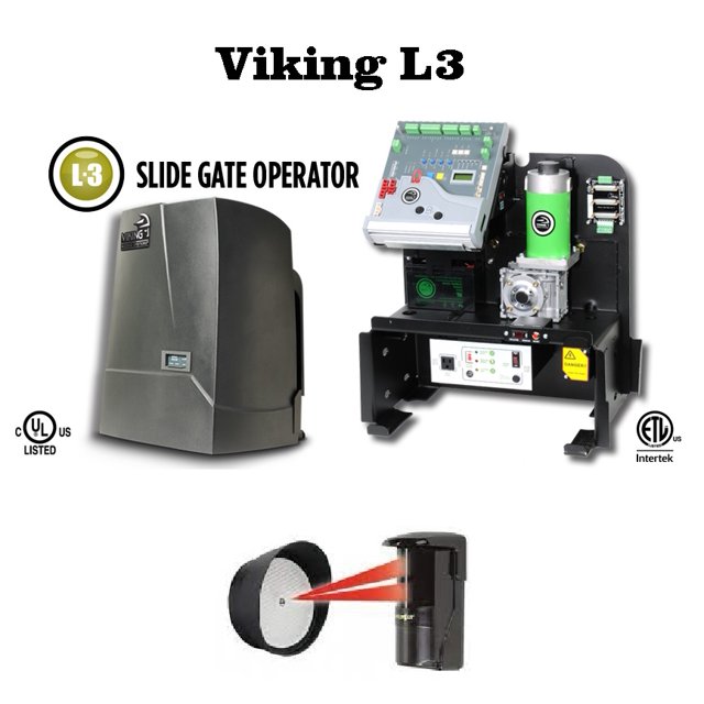 Viking VAL3NX Commercial L3 Slide Sliding Gate Operator Viking Access