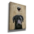 thumbnail image 2 of Epic Graffiti 'Dog Au Vin, Black Labrador' by Fab Funky, Canvas Wall Art, 40"x54", 2 of 3