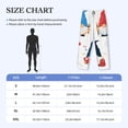 thumbnail image 4 of Sigee School Cute Gnomes print Men's Pajama Pants Lounge Sleep Bottoms with Elastic Waistband and Pockets-Medium, 4 of 6