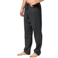 thumbnail image 2 of Hanes Men's Sleepwear 100% Cotton Pjs X-Temp Jersey Knit Pajama Pants - Grey (XX-Large), 2 of 4