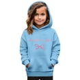 thumbnail image 2 of Chandail en Molleton pour Enfants Garçons Manches Longues Imprimé à Capuche Chandails en Molleton Col Rond Chandail Vêtements Automne Hiver Taille Vêtements Filles 3-4 Ans, 2 of 3