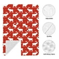 thumbnail image 4 of Car Seat Cover Baby, Red white deers moose winter Baby Car Seat Cover for Baby Boys Girls Newborn , Infant Car Seat Canopy Cover Nursing Breastfeeding Cover Warm Blanket, 4 of 7