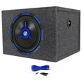 thumbnail image 1 of Power Acoustik MOFOS-12D4 12" 2500 Watt Car Subwoofer+Sealed Sub Box Enclosure, 1 of 15
