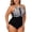 OTHER, variant on MDUKONU Women's Swimwear Long Torso Swimsuit Black XXL