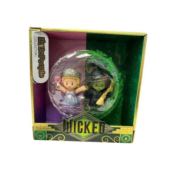 Fisher-Price Little People Collector Wicked Movie 2-Pack Set  Glinda & Elphaba (Special Edition)