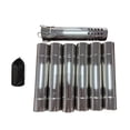 thumbnail image 1 of Accesorios para chimeneas de 7 secciones de 2,36" de diámetro para estufas de camping, ideal para acampar, pescar en el hielo y disfrutar del, 1 of 8