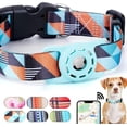 thumbnail image 1 of Para Collar De Perro Airtag Compatible Con Apple Para Collar De Cachorro De Poliéster Airtag Con Soporte De Funda De Silicona Air Tag-Verde-M 12.9-21.6in Teléfono móvil Teléfono móvil Accesorios para teléfonos móviles, 1 of 4