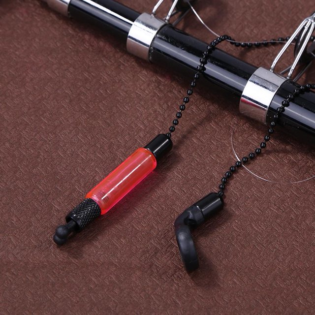 JY-SW-18 Alarmas de mordedura de pesca Perchas Swingers Indicadores Tackle (rosa)