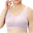 thumbnail image 2 of Black*Friday Deals 2025 Clearance under $5 Bras for Women GaThRRgYP Women Yoga Solid Sleeveless Cold Shoulder Casual Tanks Blouse Tops Intimates, 2 of 5