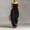 Black, variant on Morttic Women's Strapless Sleeveless Jumpsuit with Pockets – Solid Color Pleated Design Elegant Casual Outfit Apricot,M