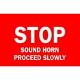 thumbnail image 1 of Brady Traffic Sign, 10" x 14", Plastic   122493, 1 of 1