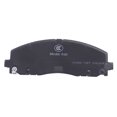 thumbnail image 5 of TOPAZ Front Rear Ceramic Brake Pads For Chrysler Town Country Journey Grand Caravan P1589 P1596 D1589-8800, D1596-8811, 5 of 7