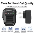 thumbnail image 2 of Micrófono portátil inalámbrico para Walkie Talkie Baofeng, 2 of 7