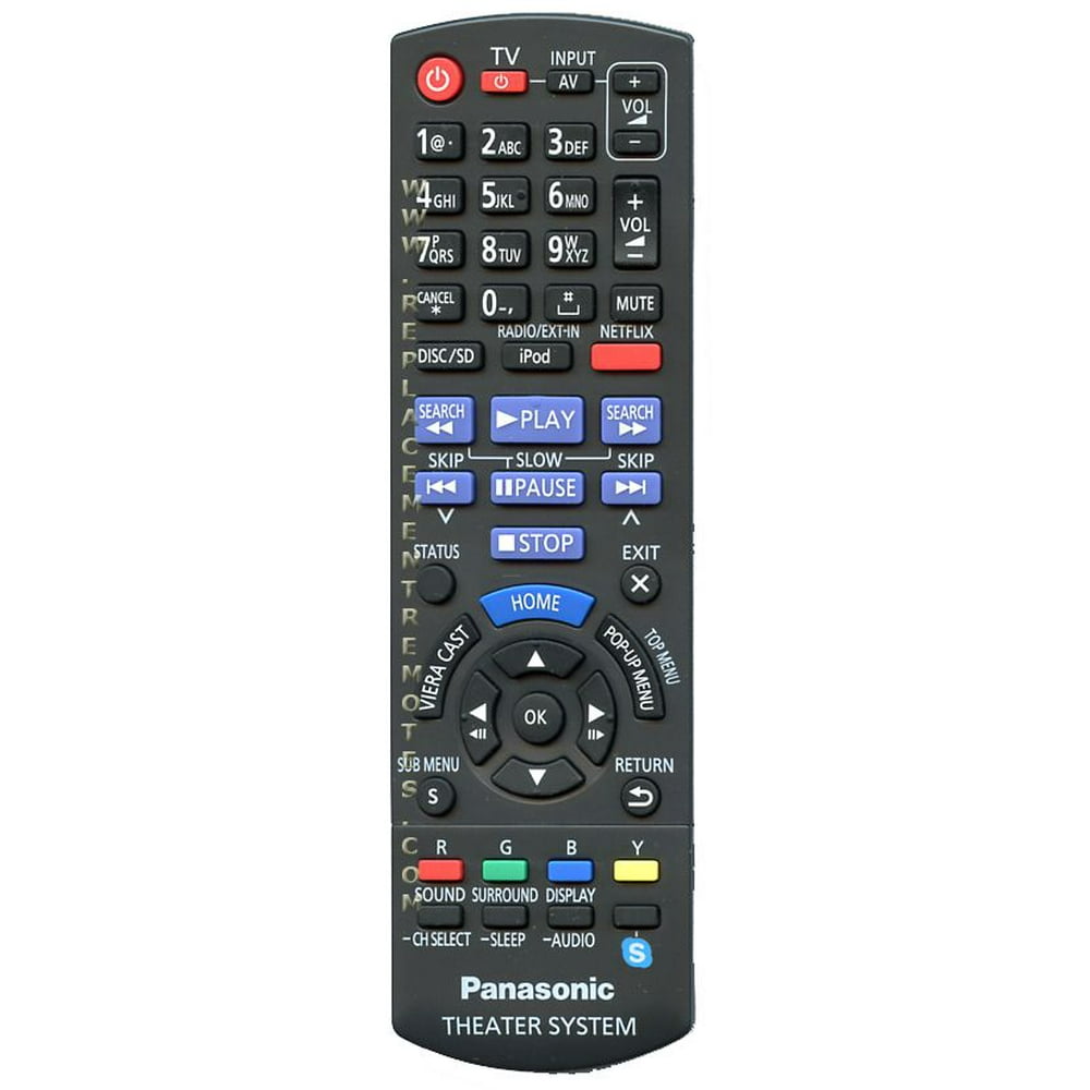 Panasonic N2QAYB000632 (p/n: N2QAYB000632) Home Theater System Remote