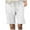 White, variant on IROINNID Women's Plus Size Solid Drawstring Casual Shorts With Pocket