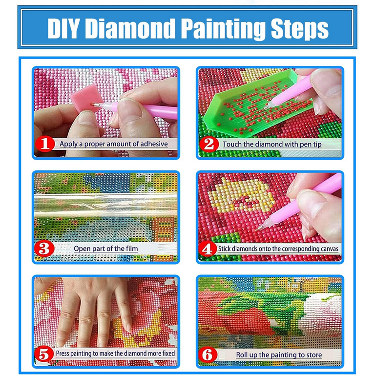 Halloween Diamond Art Painting Kits Full Drill Diamond Dots