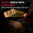 thumbnail image 4 of ZJQYDS Waterproof Digital Instant Read Meat Thermometer Kitchen Cooking Food Thermometer with Backlight Steak Oil Fry Candy Thermometer, 4 of 9