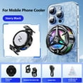 thumbnail image 4 of Mobile Phone/Tablet Semiconductor Game Cooler For Mobile Phone Gaming Accessories Android Fan Radiator Cooling For IOS, 4 of 10