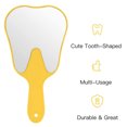 thumbnail image 3 of Hand Makeup Mirror Teeth Shaped Hairdressing Mirror Cosmetic Mirror for Salon, 3 of 8