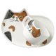 thumbnail image 1 of 1 Set Ceramic Mug Cup Adorable Cat Design Water Cup Saucer for Home Office, 1 of 4