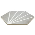 thumbnail image 5 of The Tile Project 9x10 Palm Bays Hexagon Dark Gray Porcelain Tile (8.08 Sq. ft./Box), 5 of 8