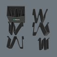 thumbnail image 4 of Wera 05004353001 165 x 105 mm 2 Go Quiver 4 Tool Bag with Adjustable Partitions, 4 of 5