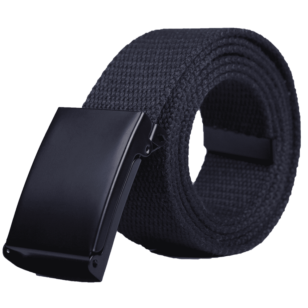 HDE HDE Mens Military  Belt Canvas Adjustable Style with Metal