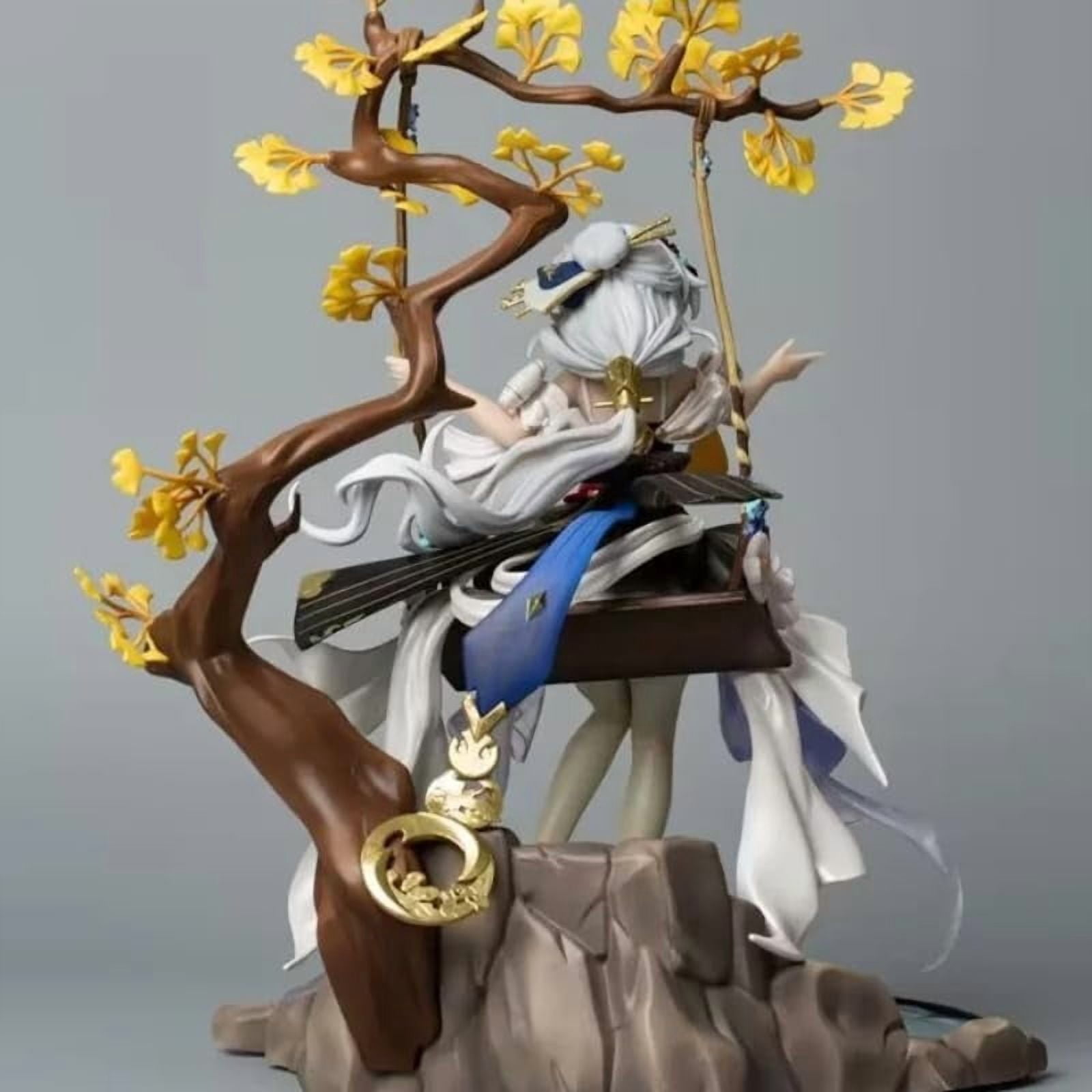 Honkai Impact 3 Theresa Figure Tree Stump Swing Theresa Apocalypse Action Figures 28cm/11inch PVC Characters Handicrafts Souvenirs for Anime Fans Gifts