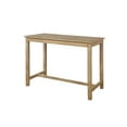 thumbnail image 3 of Linon Claridge Wood Counter Height Pub Table, 36" Tall, Distressed Acacia Brown Finish, 3 of 4