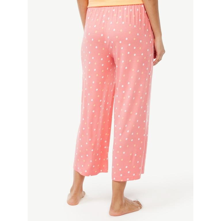 Joyspun Women's Flannel Lounge Pants, 2-Pack, Sizes S to 3X
