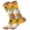 1# D, variant on WTXUE Ankle Socks, Adult Unisex Lattice Geometry Printing Colorful Street Personality Medium Socks