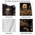 thumbnail image 4 of luoweisi Men's Beach Shorts Quick Dry Swim Trunks with Mesh Lining Halloween Scarecrow XL, 4 of 5