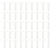 GOOHOCHY 50pcs Plastic Test Tubes Lightweight Design for Laboratory Use
