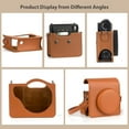 thumbnail image 2 of Portable Instant Camera Bag Camera Case Retro Style PU Leather, 2 of 8