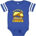 thumbnail image 3 of Inktastic Life is Better with Grilled Cheese Boys or Girls Baby Bodysuit, 3 of 5