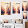 thumbnail image 4 of Designart "Modern Cubism Cityscape I" City Wall Art Print, 4 of 5