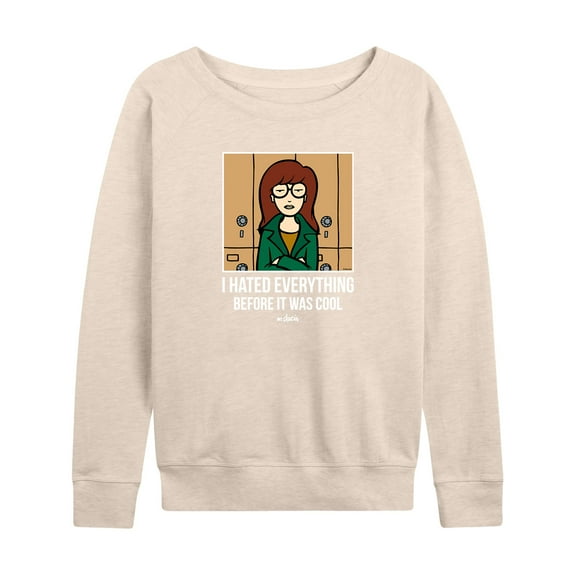 MTV - Daria - Women's Lightweight French Terry Long Sleeve Shirt