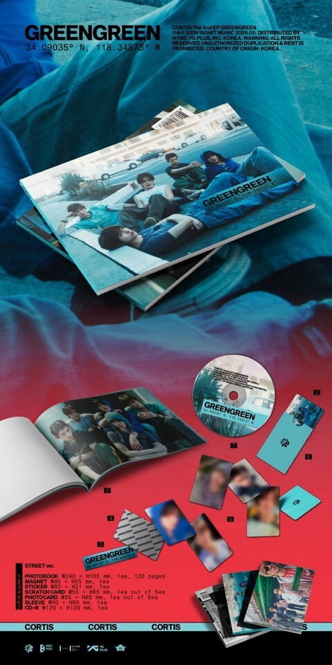 Cortis - GREENGREEN [STUDIO ver.] - Music & Performance - CD