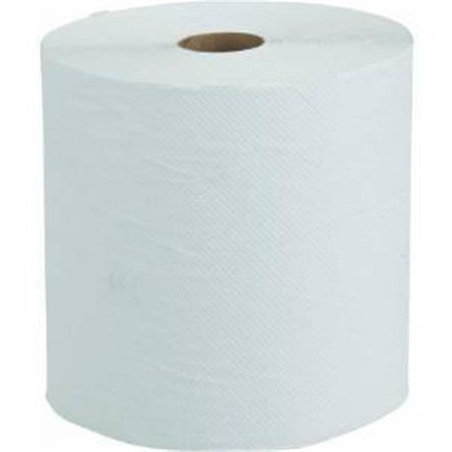 Prime Source 75009530 1-Ply Hardwound Roll Towel White Towel - Case of ...