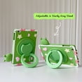 thumbnail image 3 of for iPad Air 5th/4th Generation (2022/2020) 10.9 inch Case Kids Shockproof Cover 3D Cartoon with Rotating Handle Stand Shoulder Strap Soft Silicone Child Case,Green, 3 of 6