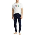 thumbnail image 4 of Polo Ralph Lauren Men's Printed Sleep Joggers Cruise Navy L B4HP, 4 of 4