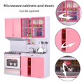 thumbnail image 4 of maskred Children Kitchen Toy Educational Toys Sink Countertop Cabinet Set, 4 of 6