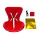 thumbnail image 3 of Clips de ventilación para asiento de muñeca para muñecas de 12/8/6 puntas, adorno con hebillas ajustables, clip de salida de aire acondicionado rojo, 3 of 9