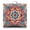 Abstract Mandala M, variant on Abstract Mandala Meditation Pillow – 22 Inch Large Square Cushion, Floral Indian Zen Design, Thick for Yoga & Spiritual Practice