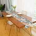 thumbnail image 2 of Yayeee Table Runner 70 inches Long Home Kitchen Dinning Party Decoration, Blue Sardines Pattern, 2 of 7