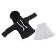 thumbnail image 3 of Ropa de muñecas BJD Hugo 2 3 Pack con Capucha Y Plisada para 1/6 Blythe Doll Dress Up Outfits 2 piezas, 3 of 5