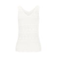 thumbnail image 4 of fatyb Crochet Tank Tops for Women V Neck Hollow out Sleeveless Shirts Knitted Loose Womens Summer Tops, 4 of 6