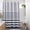 Ombre Blue, variant on Shower Curtain Spa Waffle Weave Stall Shower Curtain for Bathroom 3M Scotchgard Moisture Management, Spa Quality Modern Shower Curtains for Bathroom, Stall 36x72'''' Grey Ombre