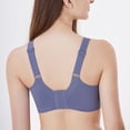 thumbnail image 4 of Xdegoge Seamless Bras for Women Plus Size Push Up Wireless Adjustable Straps Padded Bralette No Underwire Comfort Soft Full Coverage Bra, 4 of 7